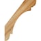 Ekena Millwork 4"W x 14"D x 18"H Olympic Rough Sawn Knee Brace, Western Red Cedar BRC04X14X18OLY00RWR - alternate 4